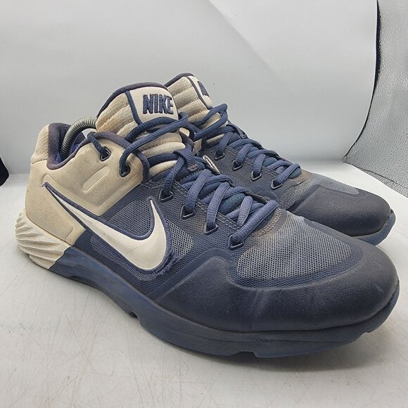 Nike Alpha Huarache Elite 2 Turf Mens 11 Baseball Cleats Blue CI2222-401